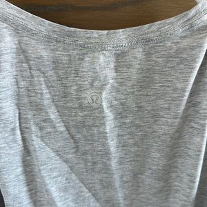 LULULEMON GREY TANK TOP